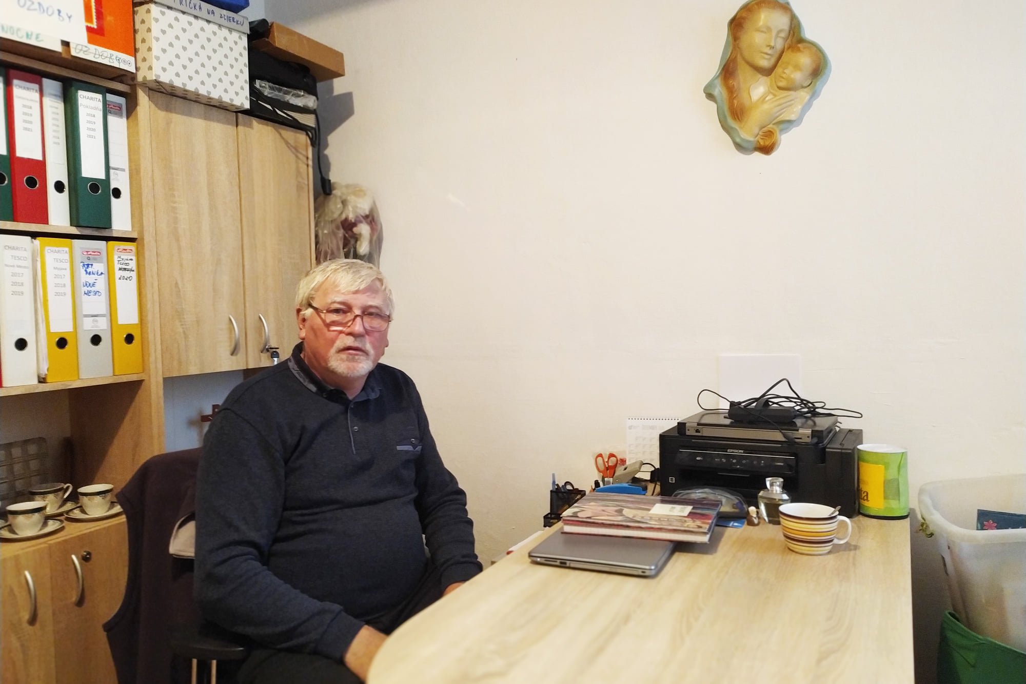 Na čele farskej charity stojí Peter Ochránek.