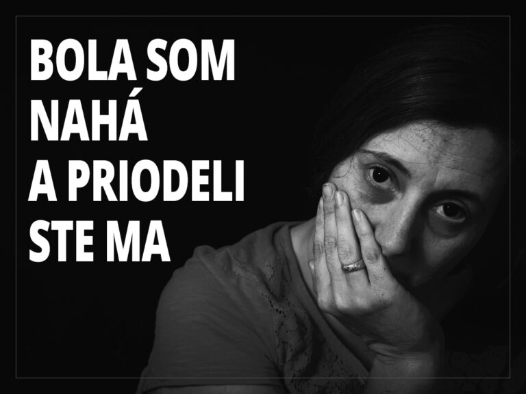 Príbeh z charity: Pomohli sme žene, ktorá sa psychicky zrútila