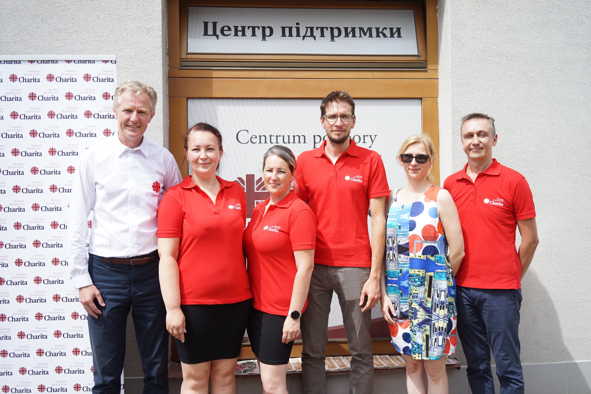Trnavská charita pomáha Ukrajincom v novootvorenom Centre podpory