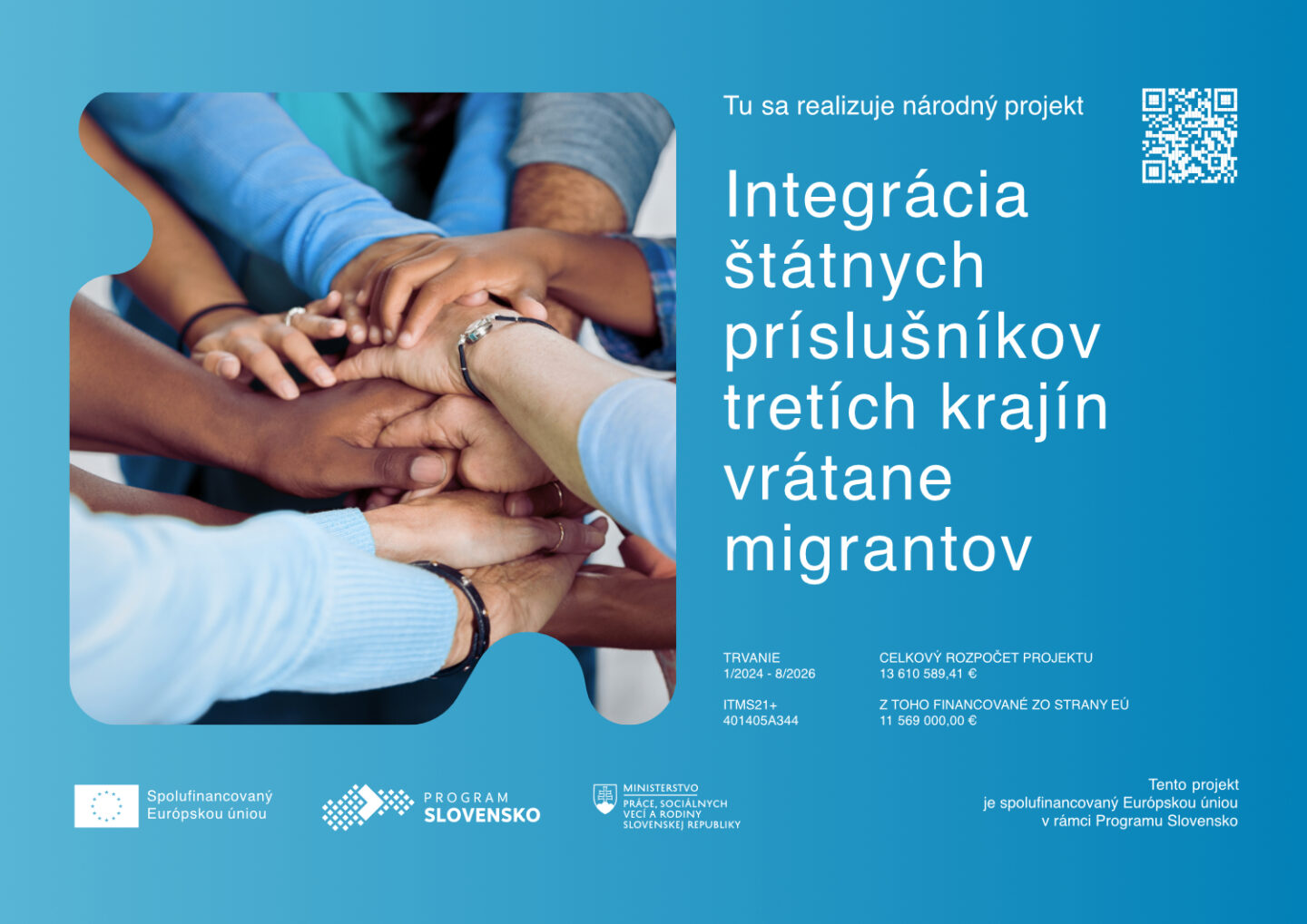 Informácia o projekte – Integračné centrum – Centrum podpory